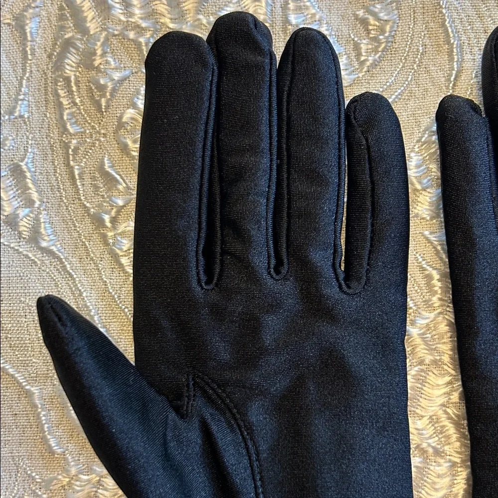 Berkshire Dressy Black Women's Gloves; Perfect Condition;Made of Nylon Spandex.